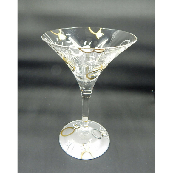 Lolita Wedding Tini Love My Martini Glass 7oz Hand-Painted - Picture 6 of 10